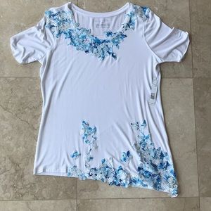 Eli Tahari Samara Tunic Tee